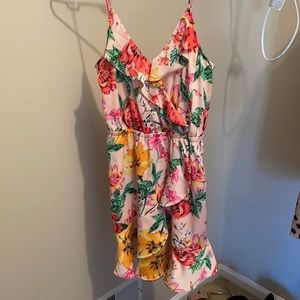 Express flowery dress